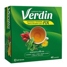 Verdin Fix, saszetki, 40 szt.
