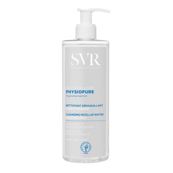 Zestaw SVR Physiopure Eau Micellaire, woda micelarna, 400 ml + opakowanie uzupełniające, 400 ml