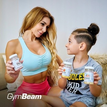 GymBeam B-kompleks dla dzieci, tabletki do ssania, smak morelowy, 120 szt.