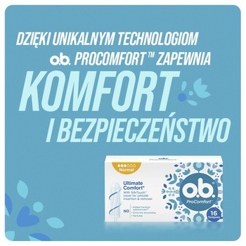O.B. ProComfort Normal, tampony, 8 szt.