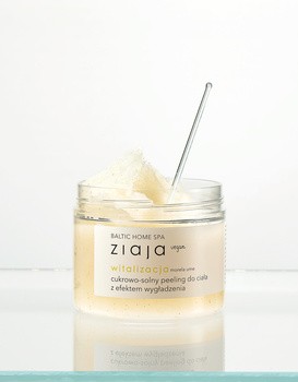 Ziaja Baltic Home SPA Witalizacja, cukrowo-solny peeling do ciała z efektem wygładzenia, 300 ml