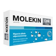 Molekin Cynk 15 mg, tabletki, 30 szt.
