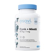 Osavi Cynk + Miedź, 15 mg + 1 mg, kapsułki, 120 szt. https://azcdn.doz.pl/image/d/product/29618399-scale-180x180.png