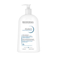 Bioderma Atoderm Intensive Gel moussant, łagodny żel oczyszczający i natłuszczający, 1 l