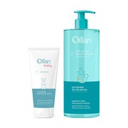 Zestaw Oillan, olejkowy żel do mycia, 400 ml + Baby, ochronne mleczko do ciała, 100 ml https://azcdn.doz.pl/image/d/product/90927da4-scale-180x180.png