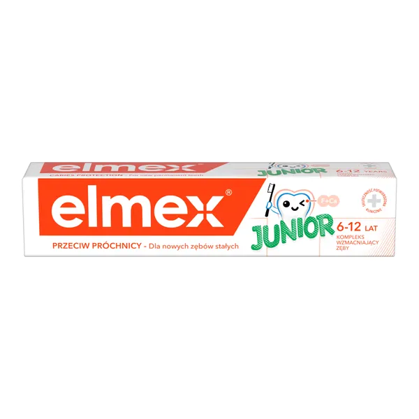 Elmex Junior pasta do zębów dla dzieci 6-12 lat 75 ml