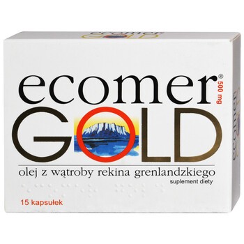 Ecomer Gold, 500 mg, kapsułki, 15 szt.