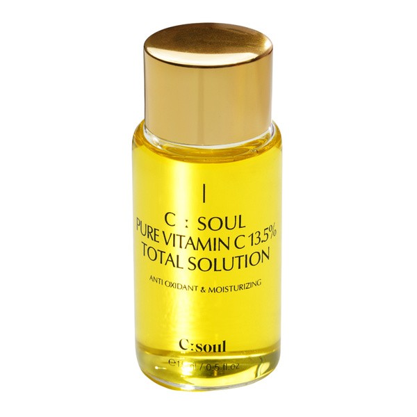 C:Soul C:Soul Pure Vitamin C 13,5% Total Solution, nawilżające serum antyoksyadcyjne,15 ml