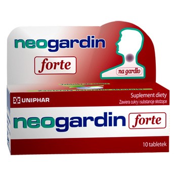 Neogardin Forte, tabletki do ssania, 10 szt.