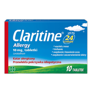 Claritine Allergy, 10 mg, tabletki, 10 szt.