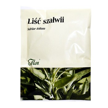 Liść szałwii, zioło pojedyncze, 50 g (Flos)
