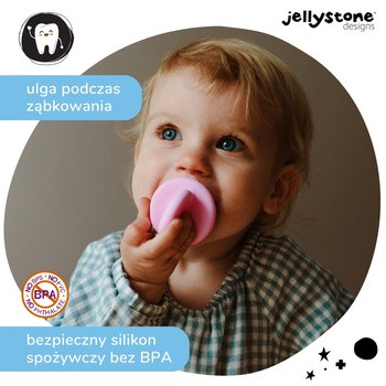 Jellystone Designs, balonowy sorter, tęczowy, 1 szt.