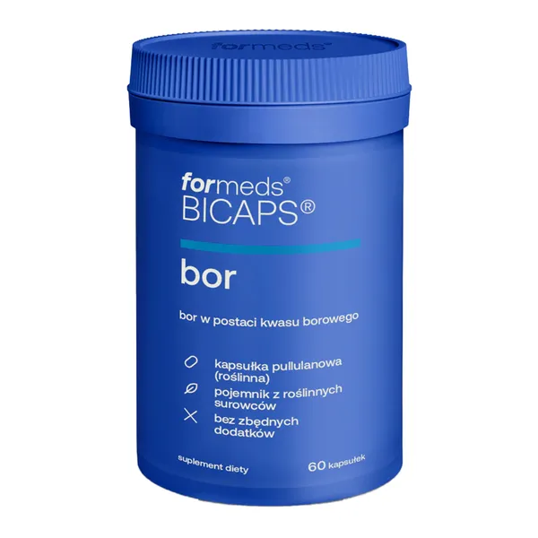 Бор ForMeds Bicaps Bor 3 мг, для костей, 60 капсул