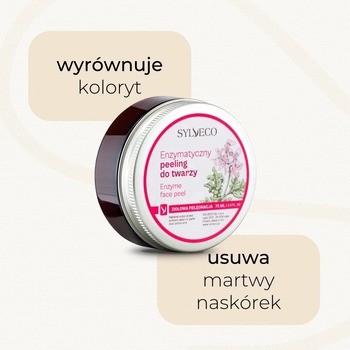 Sylveco, peeling enzymatyczny do twarzy, 75 ml