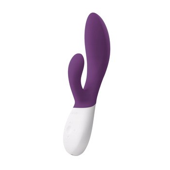 Lelo Ina Wave 2 Plum, wibrator króliczek, 1 szt.