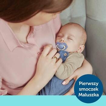 Canpol Babies, smoczek silikonowy, symetryczny, Pure Color, 6-18m, beige, 2 szt.