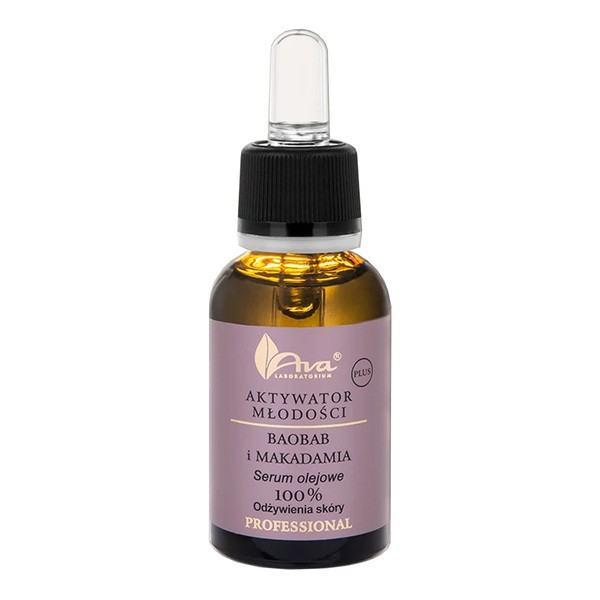 Ava AVA Aktywator Młodości Plus, Baobab i Makadamia, serum olejowe, 30 ml — Inhaltsstoffe und Bewertung