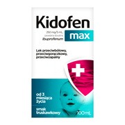 Kidofen max, 250 mg/5ml, zawiesina doustna, 100 ml        