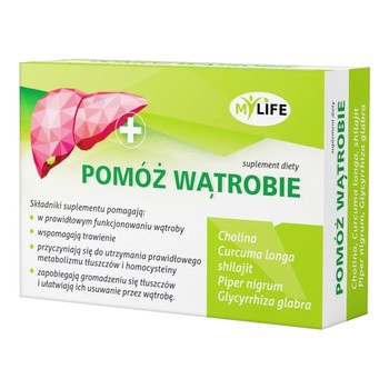 MyLife Pomóż wątrobie, kapsułki twarde, 30 szt.
