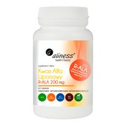 Aliness Kwas Alfa Liponowy R-ALA 200 mg, tabletki, 60 szt. https://azcdn.doz.pl/image/d/product/e1a130a1-scale-180x180.png
