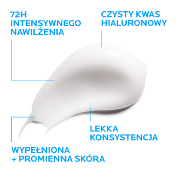 La Roche-Posay Hydraphase HA Light, krem 72h intensywnego nawilżenia, 50 ml