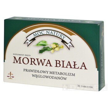Moc Natury Morwa Biała, tabletki, 30 szt