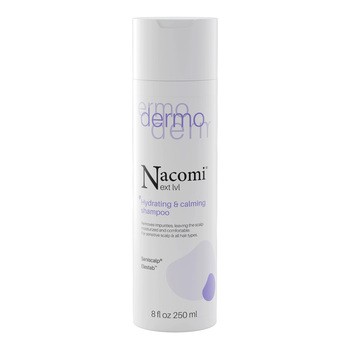 Nacomi Next LVL Dermo, szampon do włosów, nawilżająco-łagodzący, 250 ml