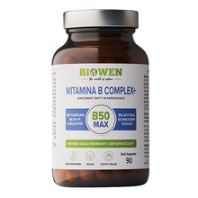 Biowen Witamina B Complex+, kapsułki, 90 szt.