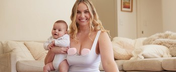 Momcozy S9 Pro, podwójny laktator, kolor różowy, 1 szt.