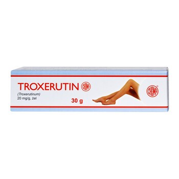 Troxerutin, 20 mg/g, żel, 30 g