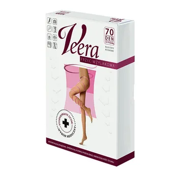 Rajstopy uciskowe przeciwżylakowe 70 DEN rozmiar 3/L [Veera]