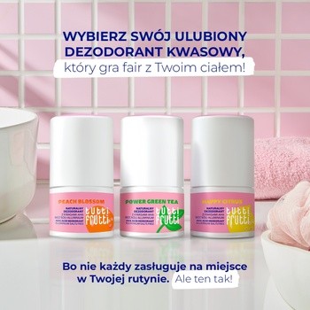 Farmona Tutti Frutti #HappyCitrus, dezodorant kwasowy AHA, bez soli aluminium, 50 ml