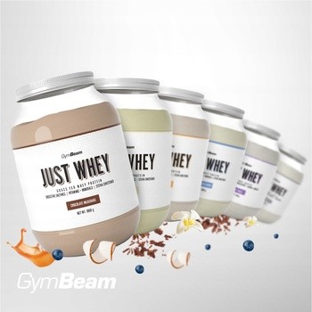 GymBeam Just Whey Protein Cookies&Cream, proszek, smak ciasteczkowy, 2000 g