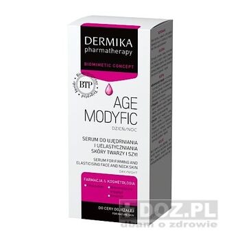 Dermika Age Modyfic, serum do twarzy i szyi, dzień/noc, ujędrniające, 30 ml