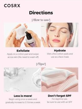 Cosrx AHA 7 Whitehead Power Liquid, esencja złuszczająca do twarzy, 100 ml