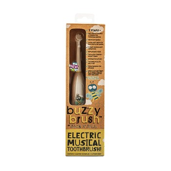 Jack N'Jill Buzzy Brush, elektryczna szczoteczka do zębów grająca, 1 szt.