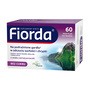 Fiorda, pastylki do ssania, smak czarnej porzeczki, 60 szt.