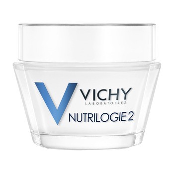 Vichy Nutrilogie 2, intensywnie pielęgnujący krem na dzień do skóry bardzo suchej, 50 ml