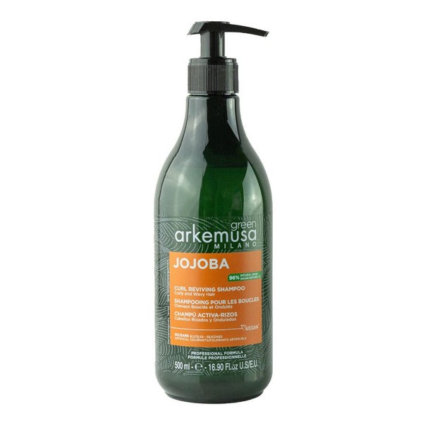 Arkemusa Green Arkemusa Milano Jojoba Curl Reviving, Shampoo revitalisierend für lockiges Haar, 500 ml — Inhaltsstoffe und Bewertung