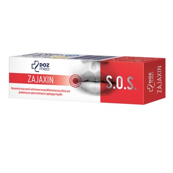 DOZ Med Zajaxin S.O.S., maść ochronna na problematyczną skórę ust, 10 ml