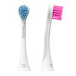 Curaprox Hydrosonic Sensitive Duo, główki szczoteczki sonicznej, niebieska i różowa, 2 szt.