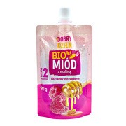 Pszczelarz Kozacki, Na dobry dzień, miód z maliną bio, doypack, 90 g https://azcdn.doz.pl/image/d/product/1065c3c0-scale-180x180.png