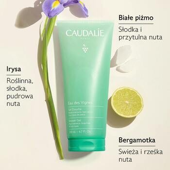 Caudalie Eau des Vignes, żel pod prysznic, 200 ml
