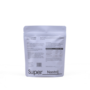 SuperPauza Kreatyna Super nastrój, proszek, smak czarna porzeczka, 225 g