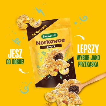 Bakalland, orzechy nerkowca prażone pieprz, 70 g