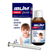 Ibum Forte Pure, 200 mg/5 ml, zawiesina doustna, butelka, 100 g