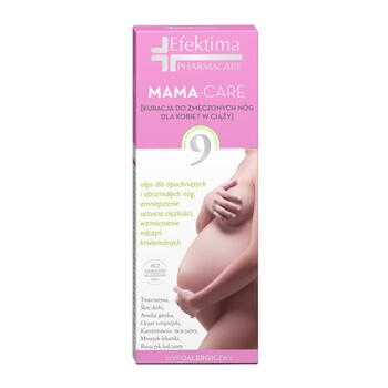Efektima Pharmacare Mama-Care, kuracja do zmęczonych nóg dla kobiet w ciąży, 150 ml
