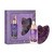 Zestaw Crystallove, serum do twarzy z ametystem, 30 ml + płytka do masażu gua sha, 1 szt.