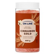 On Line Cinnamon Gold, rozgrzewająca sól do kąpieli z cynamonowym aromatem, 800 g https://azcdn.doz.pl/image/d/product/e9a36cd9-scale-180x180.png