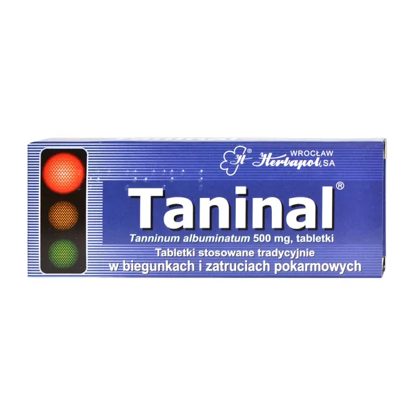 Taninal 500 mg 20 tabletek [HERBAPOL]